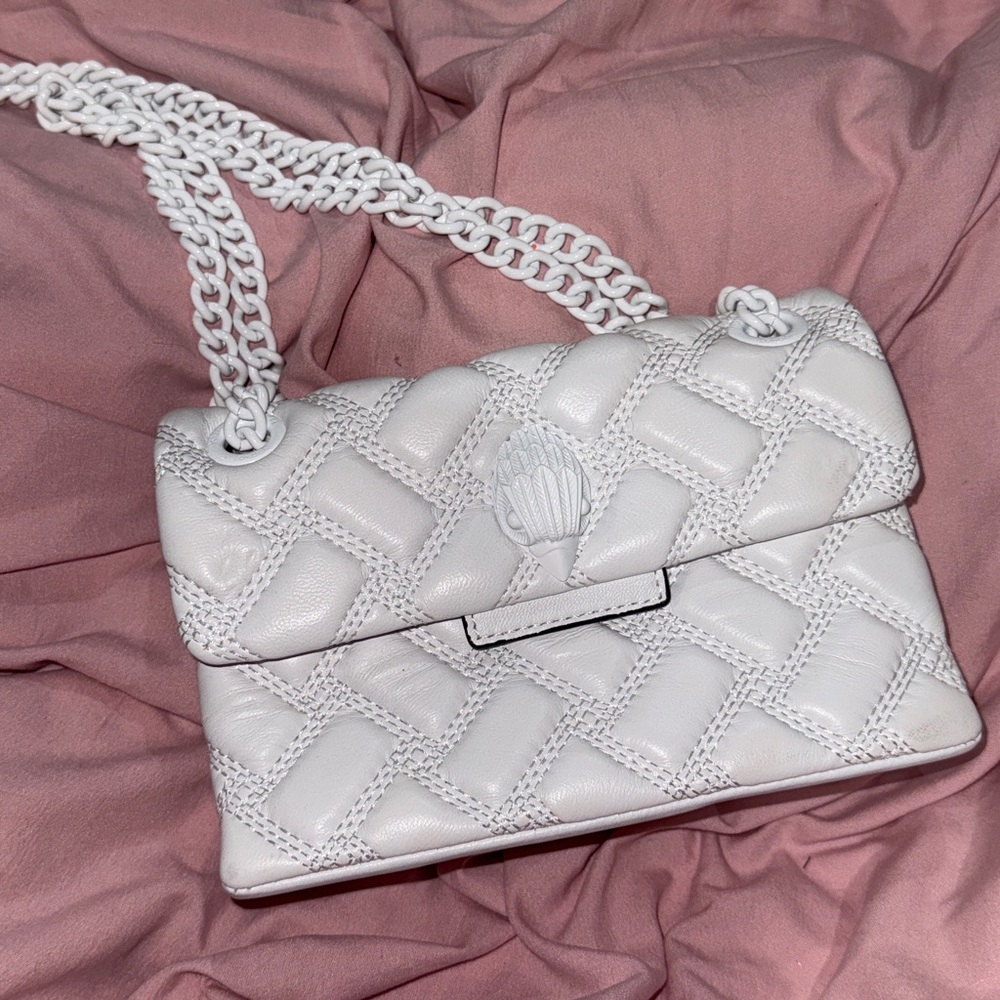 Kurt Gieger White Quilted Women's Bag
